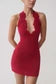 Bohdie Crochet Halter Mini Dress