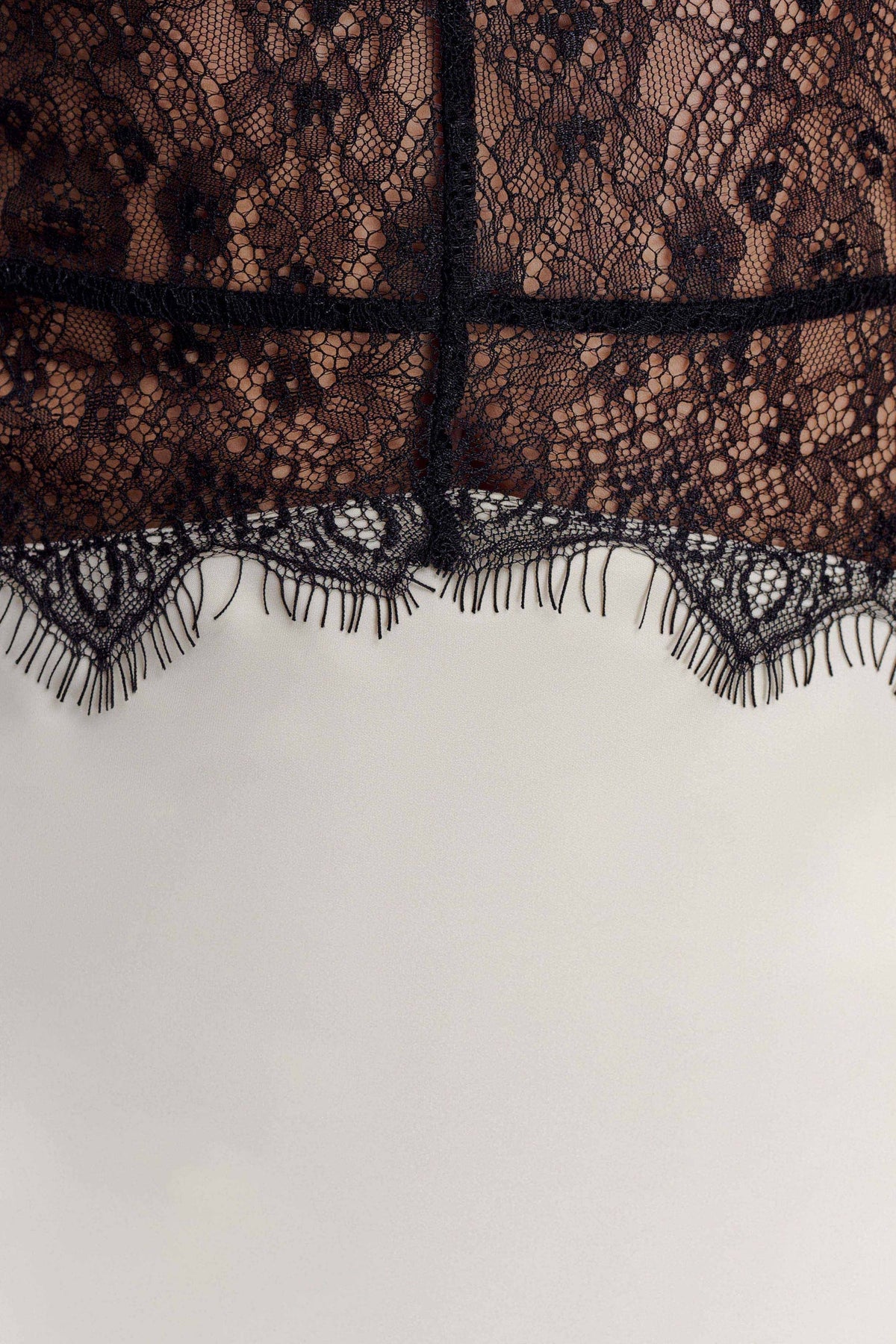 Dinah Lace and Satin Mini Dress