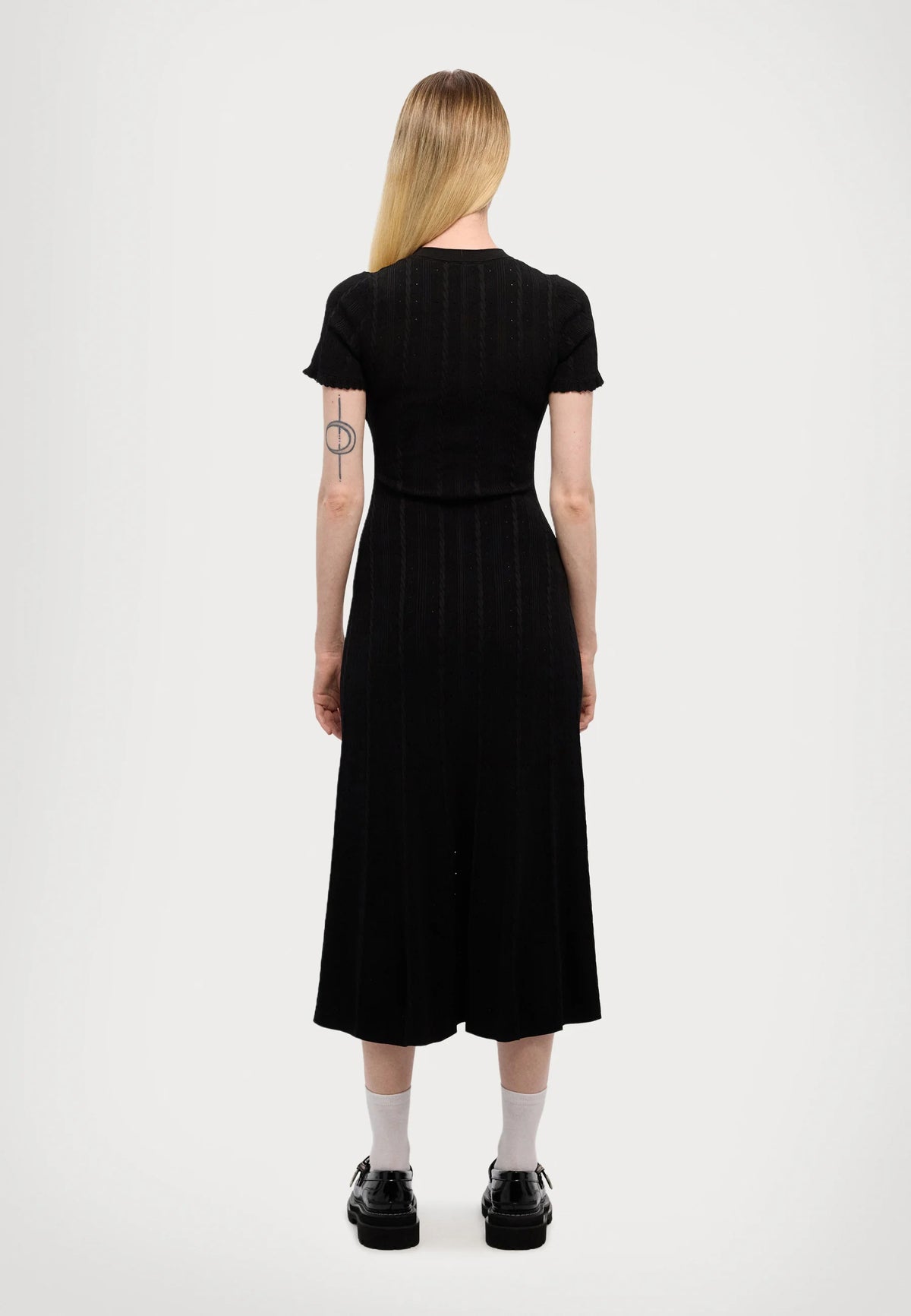 Milo Button Front Midi Dress