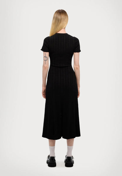 Milo Button Front Midi Dress