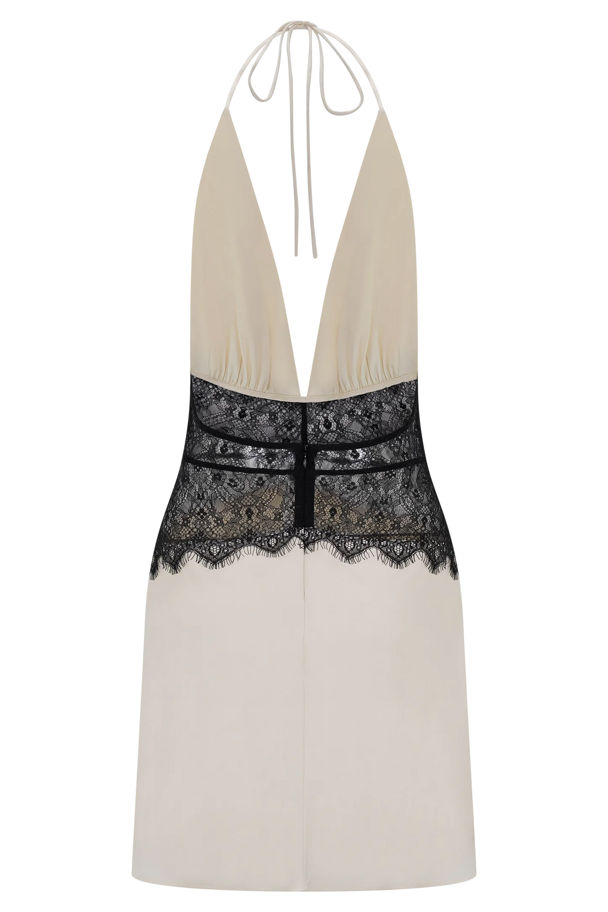 Dinah Lace and Satin Mini Dress