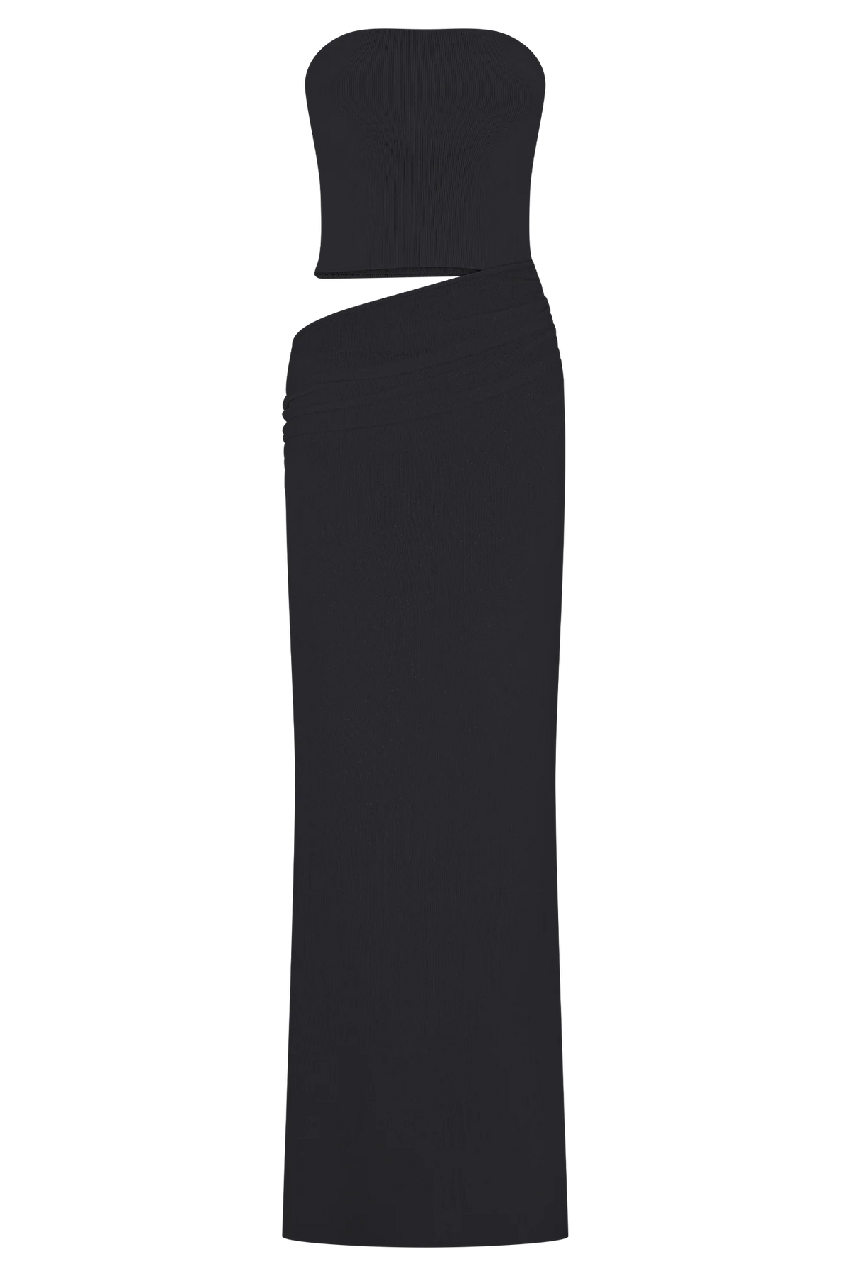 Jasiel Strapless Knit Maxi Dress