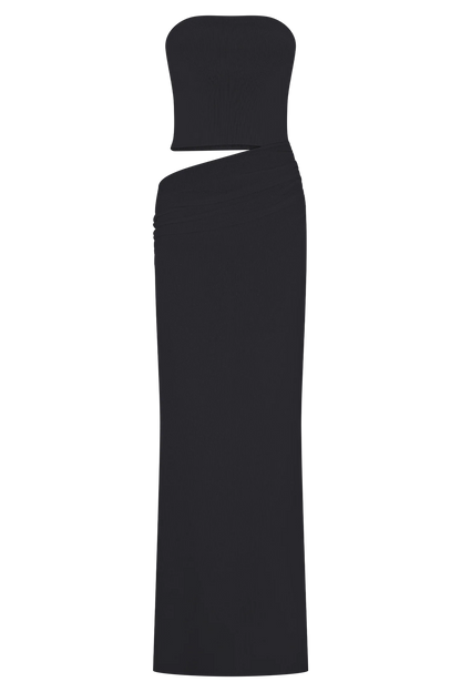 Jasiel Strapless Knit Maxi Dress