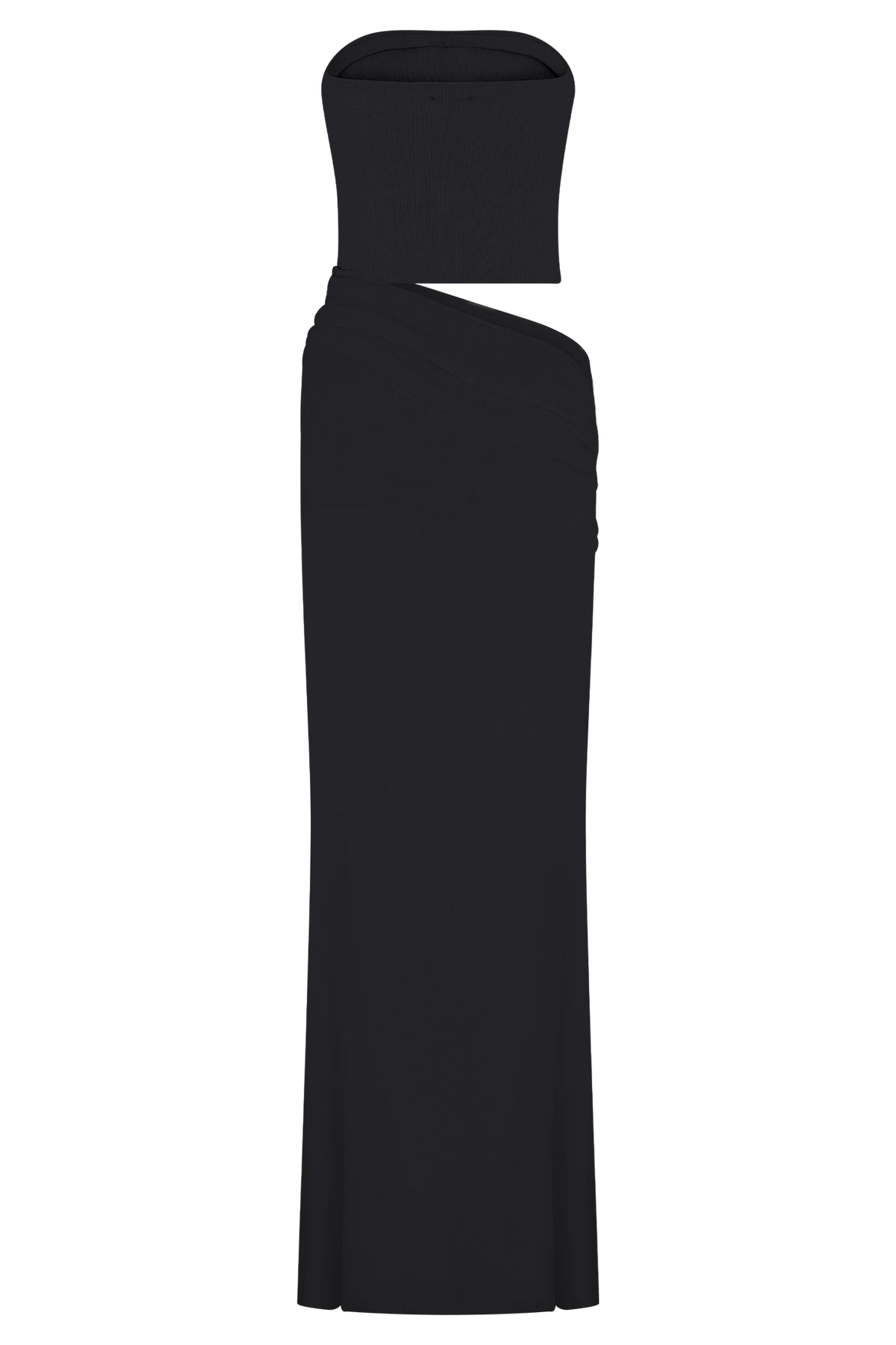 Jasiel Strapless Knit Maxi Dress