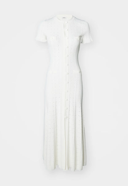 Milo Button Front Midi Dress